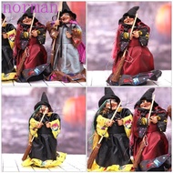 NORMAN Halloween Witch Ornaments, DIY Handmade Broom Witch Figurines, Creative With Broom Witch Witc