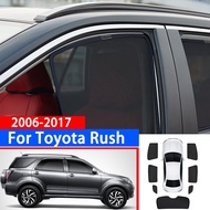 Car Window Sunshade Car Sunshad For 2006-2017 Toyota Rush 7 Seater Magnetic Car Sun Shade Accessori 