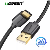 Ugreen USB Cable USB-C Type C Data Fast Charging Cable - Black 25cm