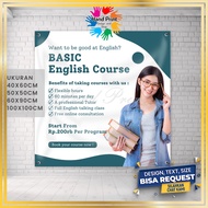 BANNER / MMT Bimbel Guidance Learning English Course Course Course B