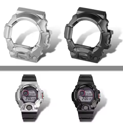 GW9400 Upgrade 304L Stainless Steel Case Solid Metal Matte Bezel For Casio G-Shock Rangeman 3410 GW-
