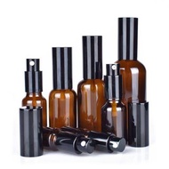棕色乳液玻璃瓶 乳液瓶  Amber Glass Lotion Bottle