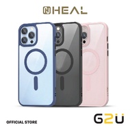 HEAL เคสใสกันกระแทกสำหรับ IP14 Series รุ่น CERAMIC รองรับการชาร์จแบบแม่เหล็ก ฟรี! สติ๊กเกอร์ DIY
