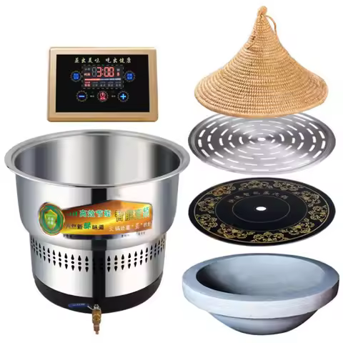 Commercial Steam Cooker Steamer Pot Multi-function High Capacity Steam Hot Pot Restaurant Stone Pot 