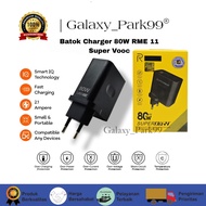 Batok Charger 80w Realme11 SuperVooc Adaptor Casan C51 C53 C55 C67 Narzo 20 50 9 9i 10 Pro+ NFC Pro 