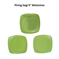 9" Melamine Square Plate Square Plastic Plate/