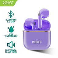 Robot TWS Wireless Earphone Airbuds New T50S Original BT 5.3 True Wireless Headset Bluetooth Earbuds