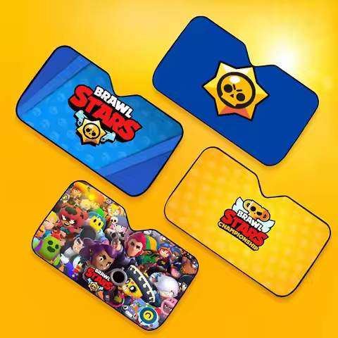 Strategy Game B-BRAWL STARS Quick-Dry Polyester Pillow Towel - Anti-Head Oil & Odor-Resistant For Ad