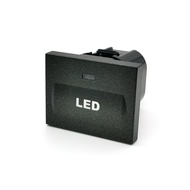 Black Car LED Light Sensor Automatic Headlights Music Power On Off Music Radar Switch Button for For