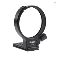 JLwin JL-23 82mm Tripod Mount Ring with 80mm Quick Release Plate 1/4in & 3/8in Threaded Holes Compat