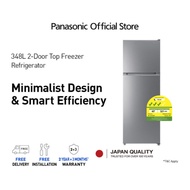 Panasonic 348L 2-Door Top Freezer Refrigerator NR-TC361BUSS