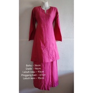 Preloved Modern Kurung Baju Kurung Pesak