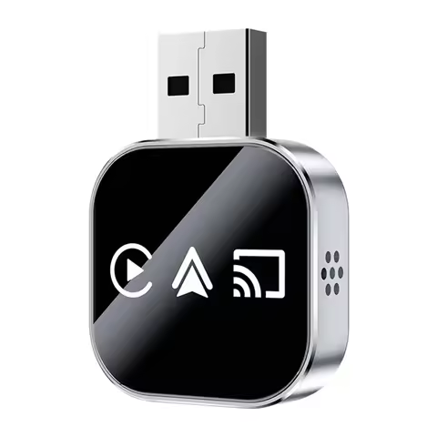 B27B Wired USB Carplay Adapter 3 In 1 Wireless Smart Mirror Link Android Auto Plug And Play Dongle B