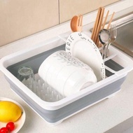 iGOZO Collapsible Dish Drainer Home Kitchen Pinggan Mangkuk Rumah Dapur Kering Singki Sink