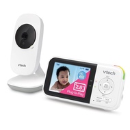 VTech VM819 Baby Monitor with Camera and Audio, 2.8” Screen Portable Baby Camera, Night Vision, 2-Wa