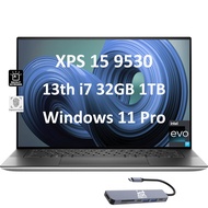 Dell XPS 15 9530 15.6'' FHD+ (Intel 13th Gen 14-Core i7-13700H (Beat i9-12900H), 32GB DDR5 RAM, 1TB 