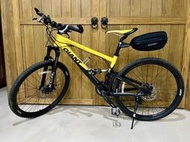捷安特 GIANT ANTHEM S 黑黃 登山越野自行車 SHIMANO ALIVIO 煞車 MAESTRO 避震