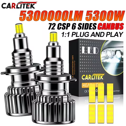 H7 LED CANBUS 360 for Projector Lenses Mini Size H11 H1 H8 LED Headlight Bulb HB3 9005 HB4 9006 9012