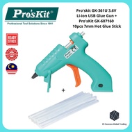 🔥Hot Product🔥 Pro'skit GK-361U 3.6V Li-ion USB Glue Gun