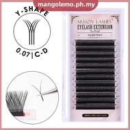 [MANGO] 9-16mm Mixed D Curl Independent Eyelash Extension Cluster Eyelash Soft And Natural False Eye