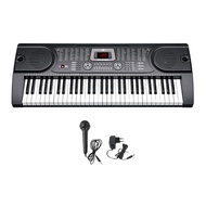 MK 2089 คีย์บอร์ด 61 คีย์ รุ่น MK-2089 ใส่ถ่านเล่นได้ + ฟรี อแดปเตอร์ ที่วางโน้ต ไมค์ คู่มือ (61 Key