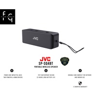 JVC SP-SQ4BT Portable Bluetooth Speaker I 1 Year JVC Warranty
