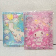 A5 Binder 20 Holes Cute Character Dog Cat Pink biru / Cute File Paper Binder