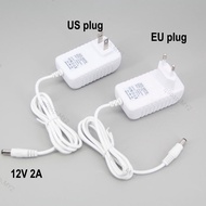 EU US plug AC 110V-240V to DC 12V 2A 2000ma Power Supply transformer Adapter Converter Charger  MY9B