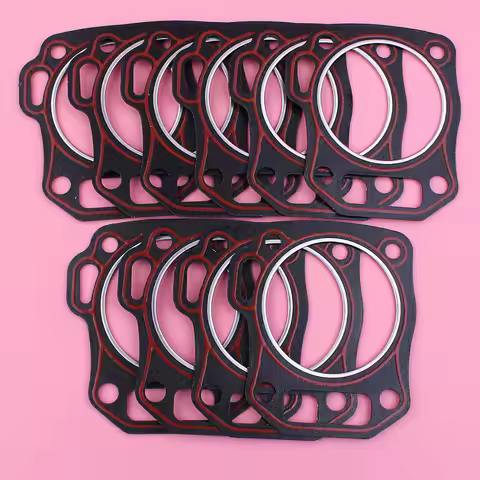 10pcs Cylinder Head Gaskets For Honda GX160 GX200 5.5HP 6.5HP 168F GX 160 200 Small Engine Motor Par