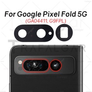Rear Back Camera Glass Lens For Google Pixel Fold 5G G9FPL GA04411 Camera Cover Replacement with Adh
