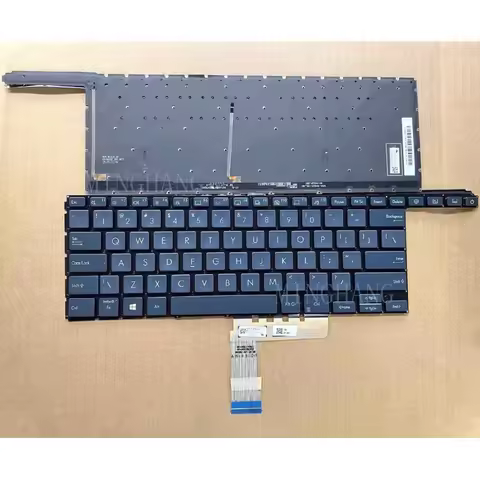 M New for ASUS ZenBook Pro Duo UX581 UX581G UX581GV UX581L UX581LV US Backlit Keyboard