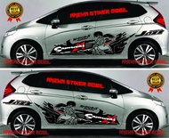 Stiker Samurai X Stiker Body Mobil Honda Jazz Stiker Honda Jazz RS Sticker Cutting All New Honda Jaz