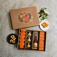 桔鋒禮盒LB3(一口酥5入+ 金桔酥6入+綜合果醬3入+自選)附提袋