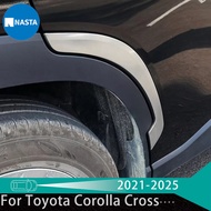 NASTA สำหรับ Toyota Corolla Cross XG10 2021-2025 Hybrid สแตนเลส ครอบคิ้วซุ้มล้อประตูหลัง ช่องระบายอา