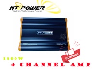 NT-POWER NT-5454 4 CHANNEL MOSFET POWER AMPLIFIER 1800 WATTS