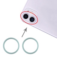 2ชิ้นห่วงป้องกันโลหะเลนส์กระจกกล้องมองหลังสำหรับ iPhone 11 (สีดำ)