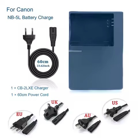 for Canon NB-5L Camera Battery Charger CB-2LXE CB2LXE 2LXE Compatible SD880 SD890 SD900 SD950 SD970 