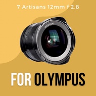 7Artisans 12 mm f2.8 Lens เลนส์มือหมุนสำหรับกล้อง mirrorless (7artisans)