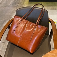 Capacity Commuter Ladies Bag Female Bag Cowhide Fashion Genuine Leather 2025 100 Tote Single Special