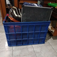 Industrial Crate Basket (preloved) Thick and sturdy