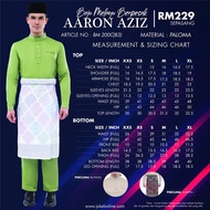 (Ready Stock) Baju Melayu Berpesak Aaron Aziz Exclusive Jakel - Baju Raya 2021 - Baju Melayu Moden - Muslim Fasion