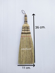 แสงจันทร์(ของแท้) ไม้กวาดแบบแปรงปัด ไม้กวาดเล็ก ไม้กวาดญี่ปุ่น ไม้กวาดเกาหลี ไต้หวัน ไม้กวาดข้าวฟ่าง corn broom. sorghum broom. export grade.ใช้ทนหลาย)