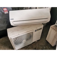 York 1hp Air Cond Second Hand