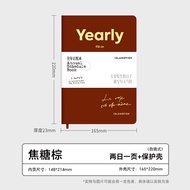 2026 Yearly Planner Daily Schedule Notebook A5