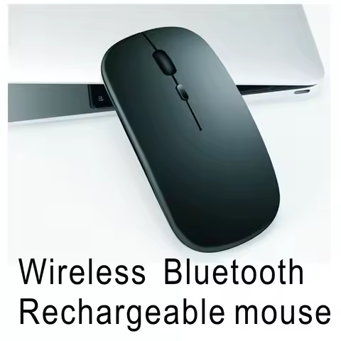 Rechargeable Bluetooth Mouse Wireless Type 2.4G USB for Computer Laptop PC Macbook Gaming Mouse Game