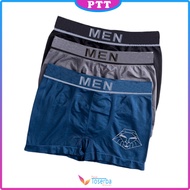 Boxer Pria 6928 Boxer Briefs Pria Underwear Man Sempak Cowok Motif Singa Polos Celana Kolor Celana D