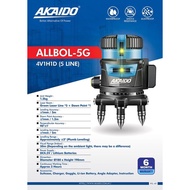 AKAIDO ALLBOL-5G GREEN LASER LEVER 5LINE 4V1H1D