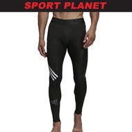 adidas Men Alphaskin Sport+ 3-Stripes Tights Long Tracksuit Pant Seluar Lelaki (DQ3561) Sport Planet 34-06