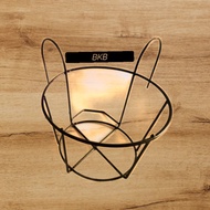 GANTUNGAN Iron flower rack hanging decorative plant pot rack/balcony hanging flower rack