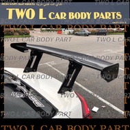 gt wing varis model MATTE BLACK PAINT  universal gt wing for sedan car